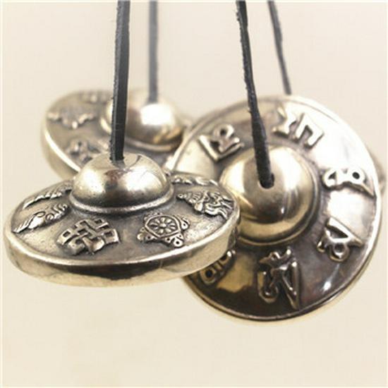 Handmade Nepalese Brass Tibetan Singing Bowl - Buddhist Meditation & Prayer Chime