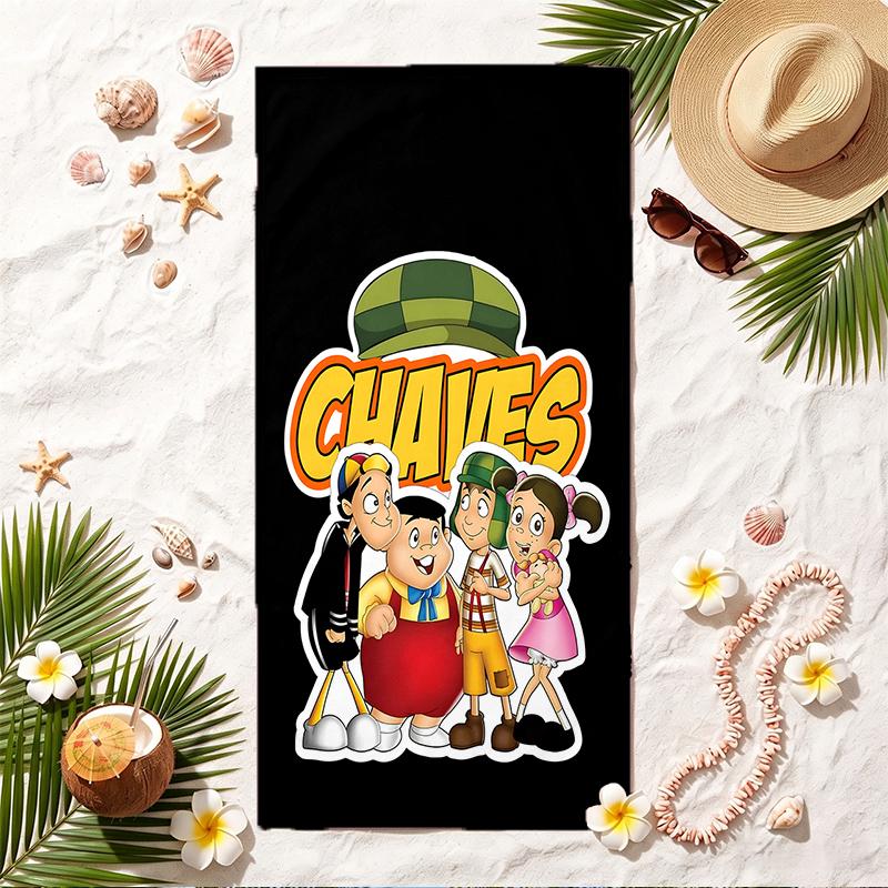 El Chavo Weiches Strandtuch Stilvolles Strand- und Poolhandtuch für den Sommerurlaub am Meer Reisen
