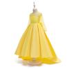 Kinder Prinzessin Langarm Formelles Hochzeits Blumenmädchen Kleid