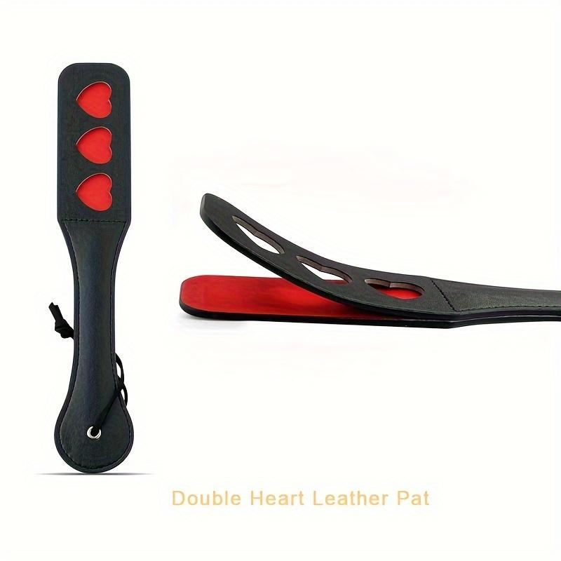 3pcs/7pcs BDSM Red Pu Leather Set, BDSM Beginner Classic Kit, Split Leg Strap, Spread Thighs Bondage Sex Props, Spanking Paddle Leather Slap, Anal Plu