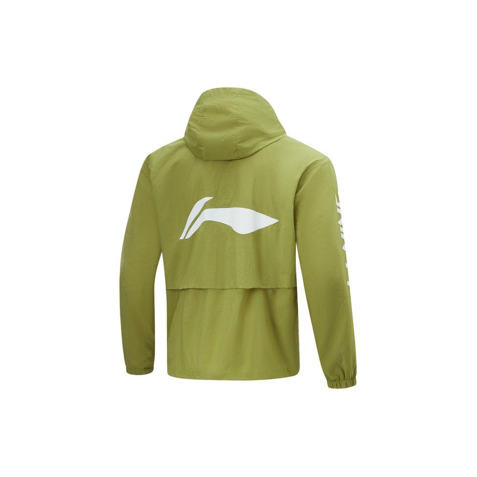 Li Ning Fitness Series Breathable And Waterproof Sun Protection Clothing Men's Moss Green AFDU679-5