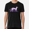 Purple Whippet Premium T-Shirt S To 5XL Made In the AU/USA T-Shirt