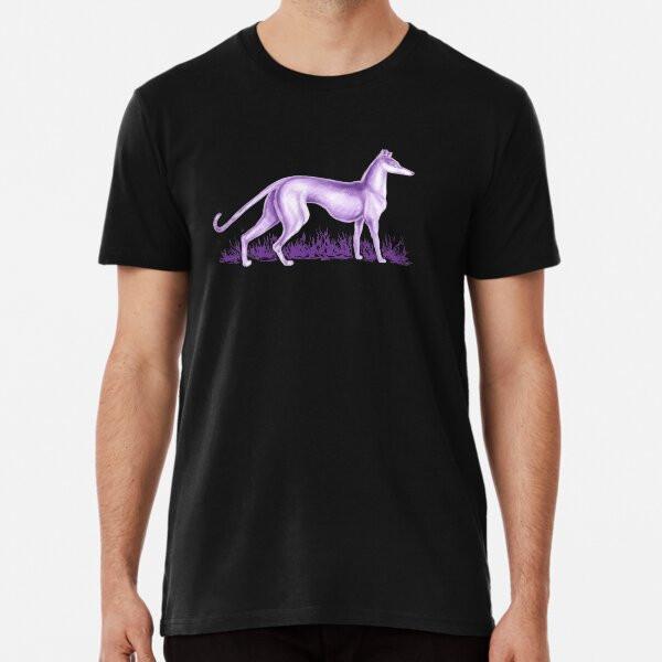 Purple Whippet Premium T-Shirt S to 5XL Made in the AU/USA T-Shirt