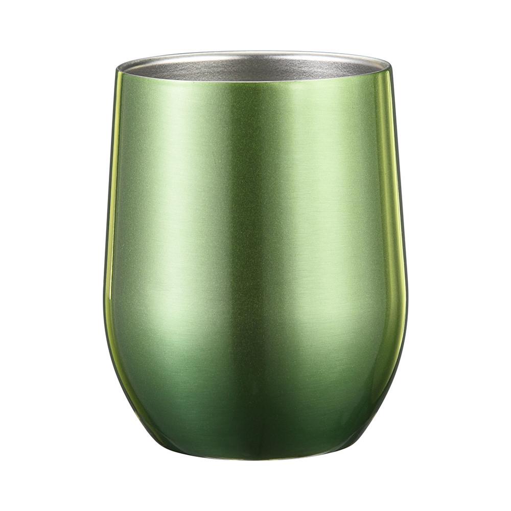 

9ozFluorescence Steel Stemless Wine Glass Tumbler Double Wall Vaccum Insulation
