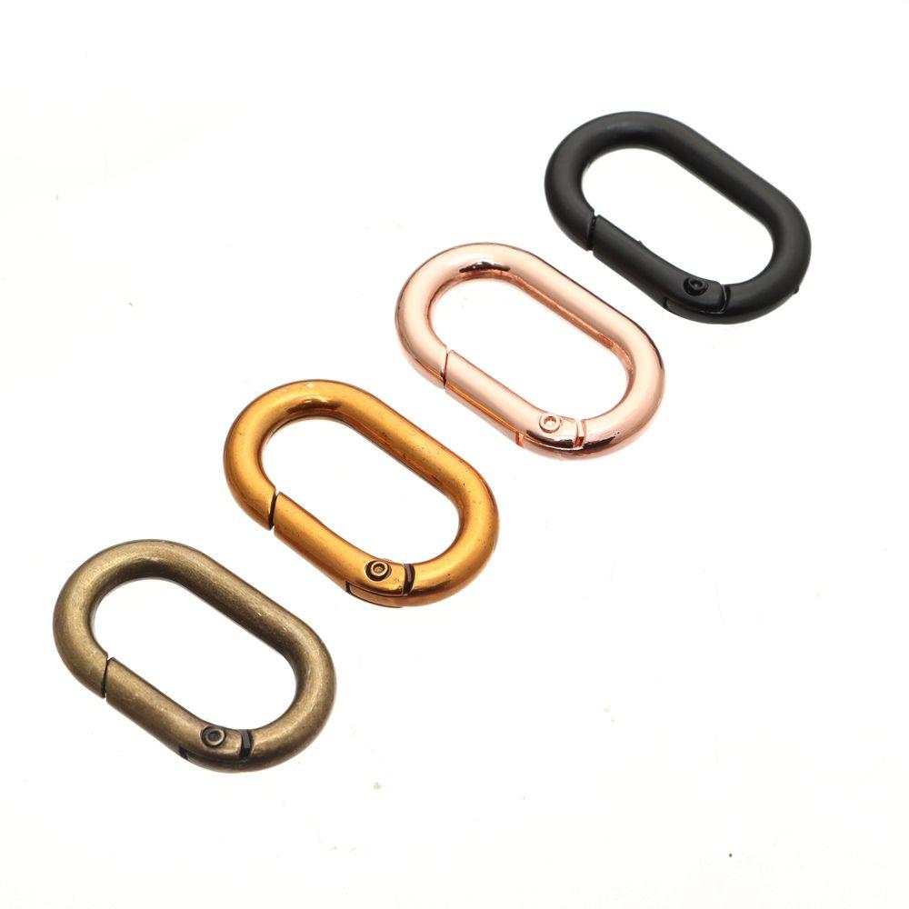 Bottle Hooks Camping Hiking Handbags Clips Outdoor Carabiner Spring Oval Rings Bag Belt Buckles