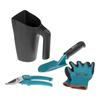 GARDENA Gardening Hand Tool Set 4-Piece (Hand Shovel, Gloves, Scissors, Jug) 8966-30