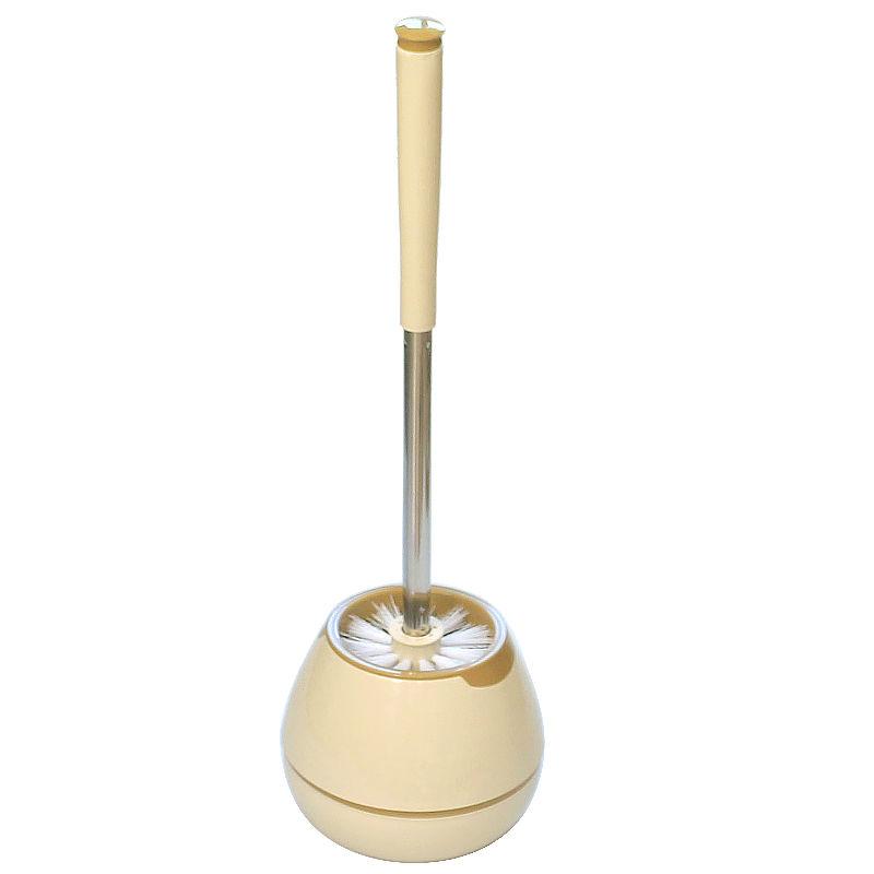 Vertical Toilet Brush with Base Household Bathroom Cleaning Brush Toilet Cleaning Brush Squat Toilet Brush Toilet Gap Brush