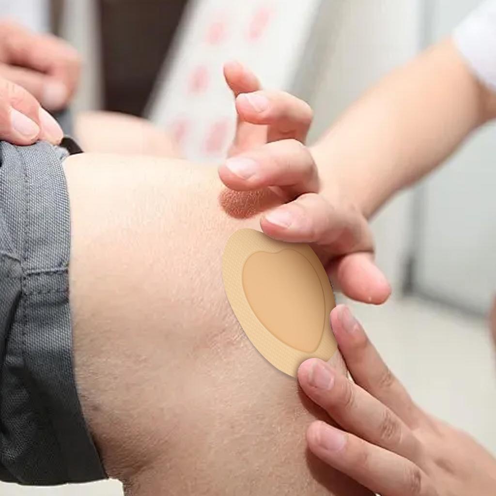 Silikonové superabsorpční krytí na rány 5 kusů, Pro pooperační rány, Proleženiny, Dekubity, Samolepicí obvazy