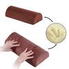 Braunes halbrundes Memory-Schaum-Kissen, ergonomisches Design für Beine und Lendenwirbelstütze, Multifunktional für Gesundheit und Wohlbefinden
