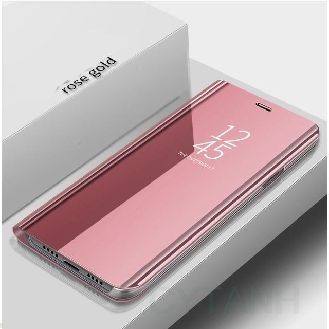 Smart View Spiegel Leder Flip Case für Xiaomi 17T Pro 17TPro Xiaomi17TPro 5G 2026 2602EPTC0G 6.83" Magnetischer Ständer Buch Hülle