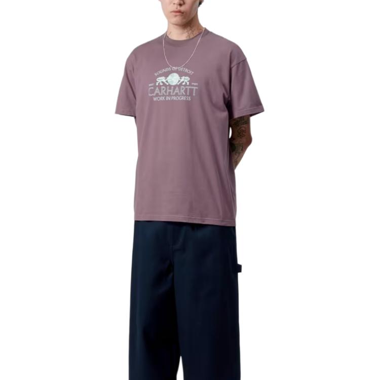 Carhartt WIP FW25 S/S Gatecrasher T-Shirt Loose Comfortable Simple Short Sleeve Men Tops I035481-33I-XX