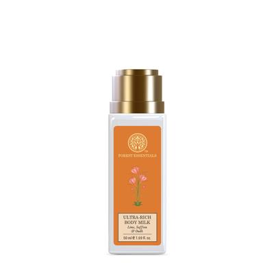 Forest Essentials Εξαιρετικά Πλούσιο Γαλάκτωμα Σώματος Λάιμ Κρόκος Ούτ | Αγιουρβεδική Θρεπτική Λοσιόν Σώματος για Ενυδάτωση και Απαλότητα & Άρωμα