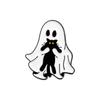 Halloween Enamel Pins And Black Playing Funny Brooch Backpack Bag Accessories Metal Badge Gift Jewelry Fashion Creative