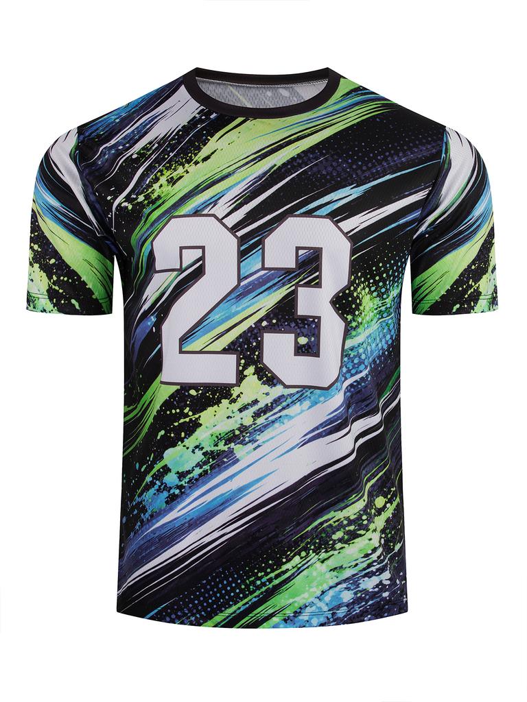 Custom Soccer Jersey for Men Personalized Football Shirt Team Uniform Short Sleeve Sports Training Top