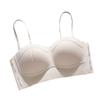 Tube Top Type Beautiful Back Underwear Women's Small Breasts Have No Marks, Large Breasts Show Small and Thin Styles, Half Cup Fixed Cup,no Steel Ring