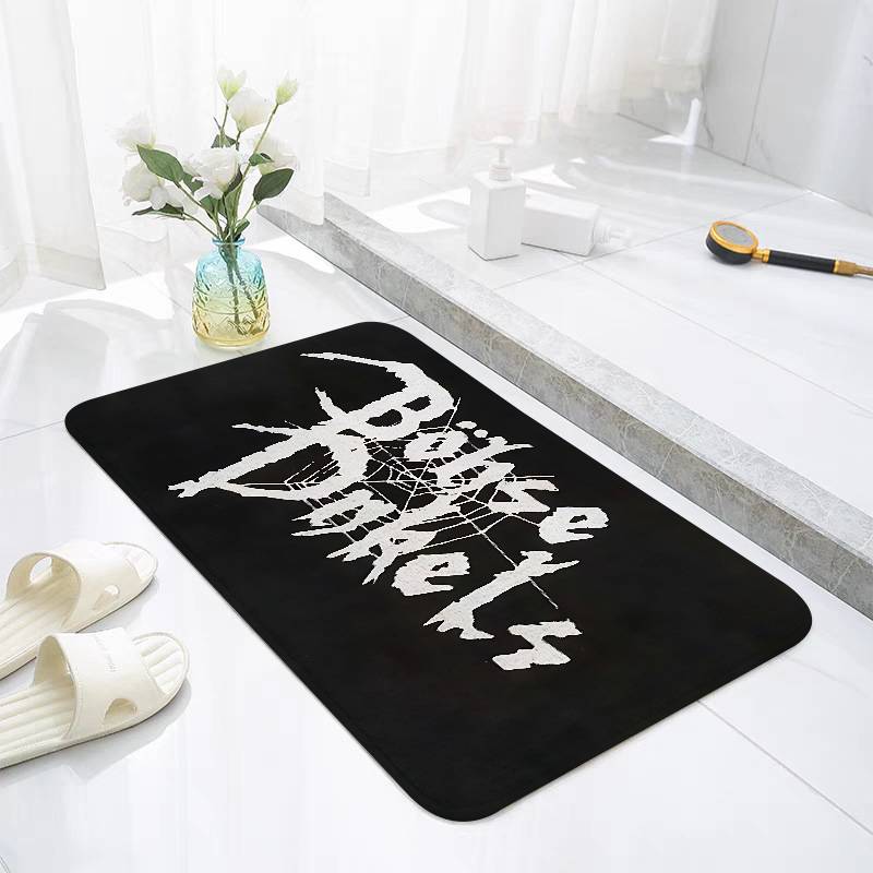 w-Bohses-Onkelzs-Logo Floor Mats Home Laundry Rug Carpet For Living Room Decor Lounge Area Anti-slip Foot Mat Entrance Doormat