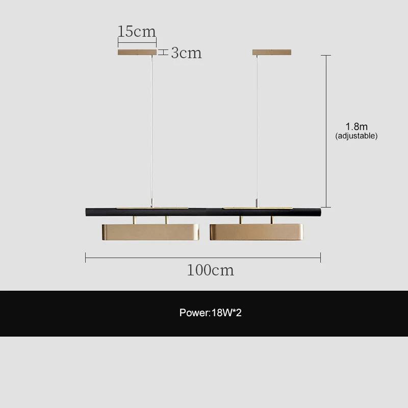 Nordic Light Luxury Restaurant Pendant Light Modern Bar Table Living Room Ceiling Pendant Lamp Table Home Decoration LED Lights