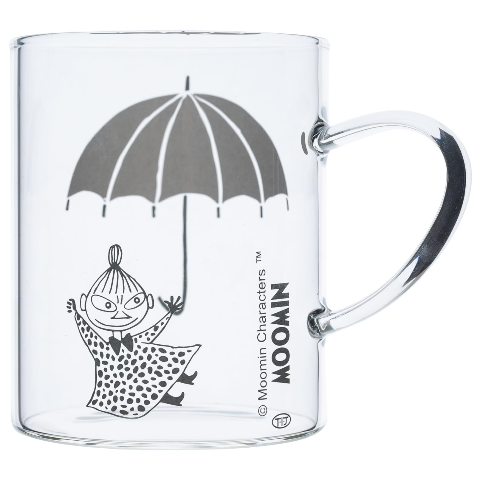 

Takasaka International Japan MOOMIN Straight Mug Fun Time Umbrella Maximum 108mm Heat-Resistant MM-G29-003 Diameter 75mm, Height 87mm, Width