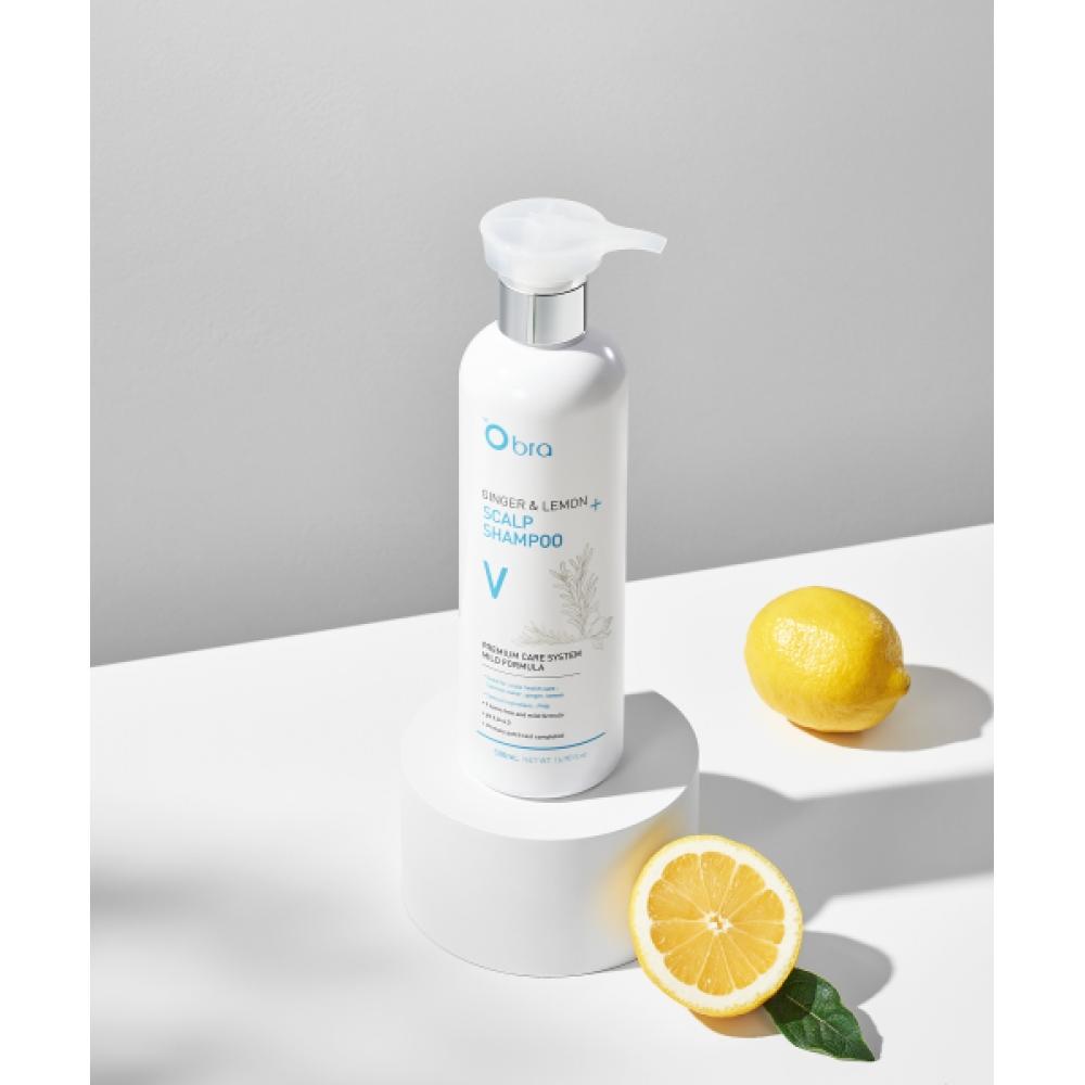 Obra Ginger And Lemon Shampoo Volume 500ml NONE