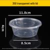 Contenitori Alimentari Rotondi in Plastica Monouso