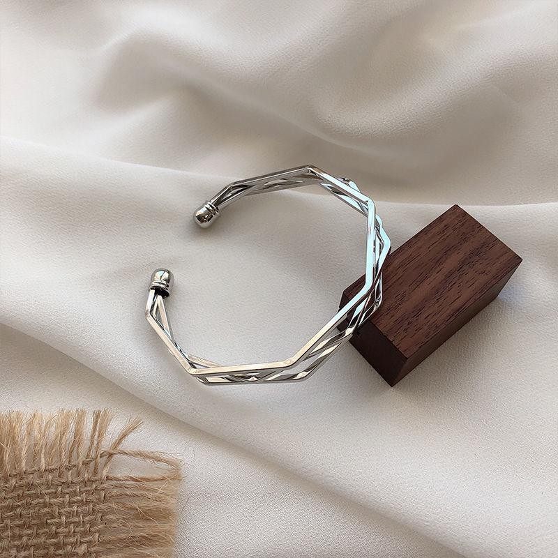 Adjustable High-Value Ins Niche Design Personality Geometric Student Bracelet Rhombus S34