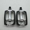 Retro Aluminum Alloy Bicycle Pedals Safety Reflective Strips Bike Pedals Durable Non-Slip Road Bike Pedals Outdoor Sports