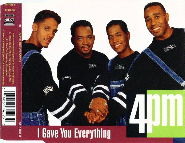 

CD 4-PM - Я отдал тебе все NP14223 Next Plateau в 1997 году Япония Соул/Фанк Б/у