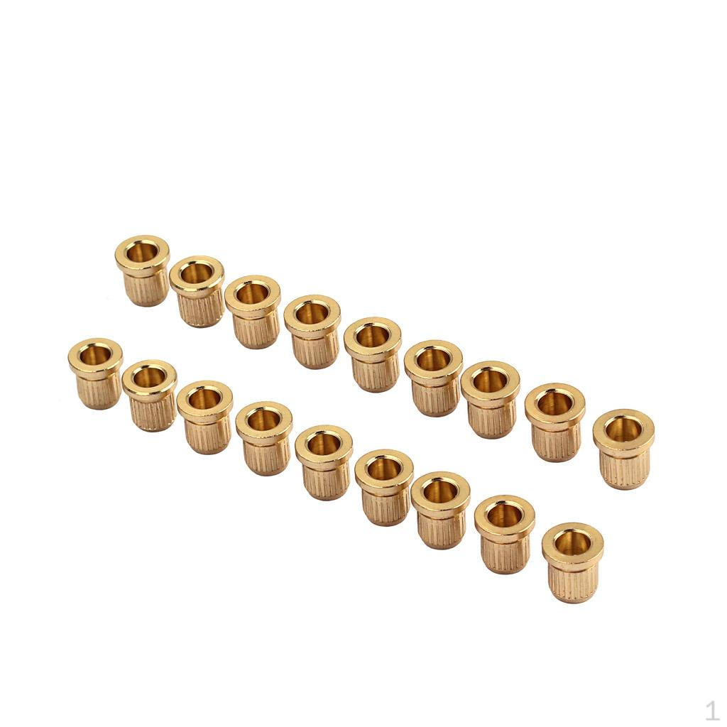 Set of 1 Guitar String Ferrules for Thru Parts