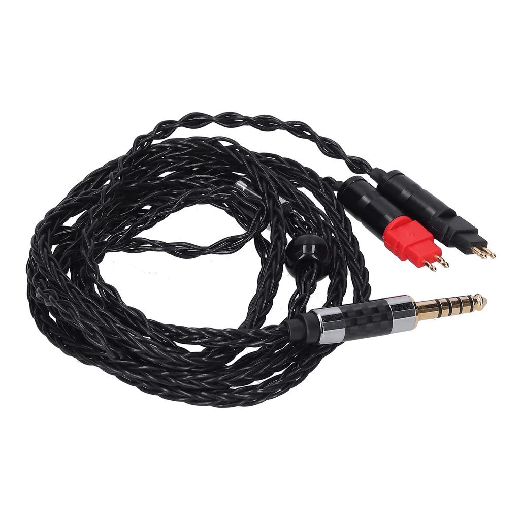 Double Needle 8 Core Balanced OCC Silver Plated Audio Cable for Sennheiser HD600 HD580