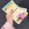 Zipper Cartoon Pu Wallet Dopamine Color Small Item Bag  Female/Girls