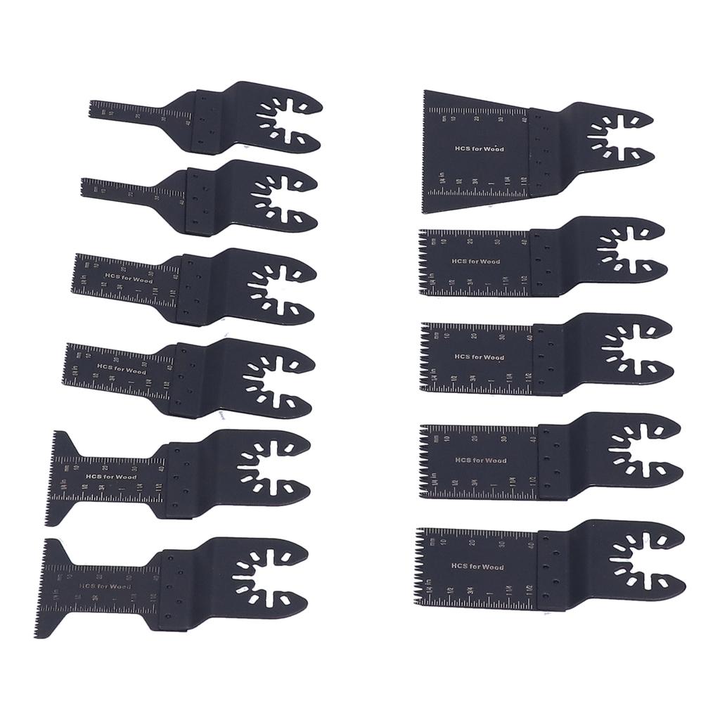 11PCS Oscillating Multitool Blade Quick Release Universal Saw Blade Woodworking Blade Oscillating