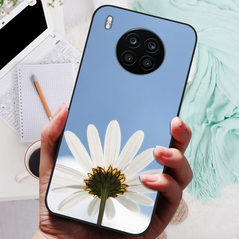 

For Honor 50 Lite Case Black Cover Lion Wolf Silicone Soft Back Cases For Huawei Honor 50 Lite Pro Phone Case Protective Shell For Honor 50 Pro