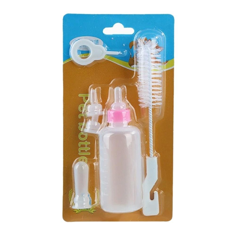 Drinking Cat Baby Nursing Pet Feeding Bottle Silicone Water Milk Feeder Cat Feeding Bottle 60ml Newborn Puppy Milk Bottle