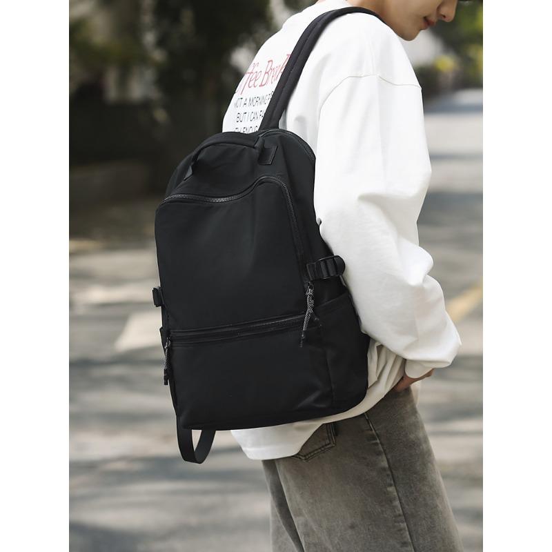 Casual computer bag New fashion student schoolbag Couple large-capacity travel leisure bag