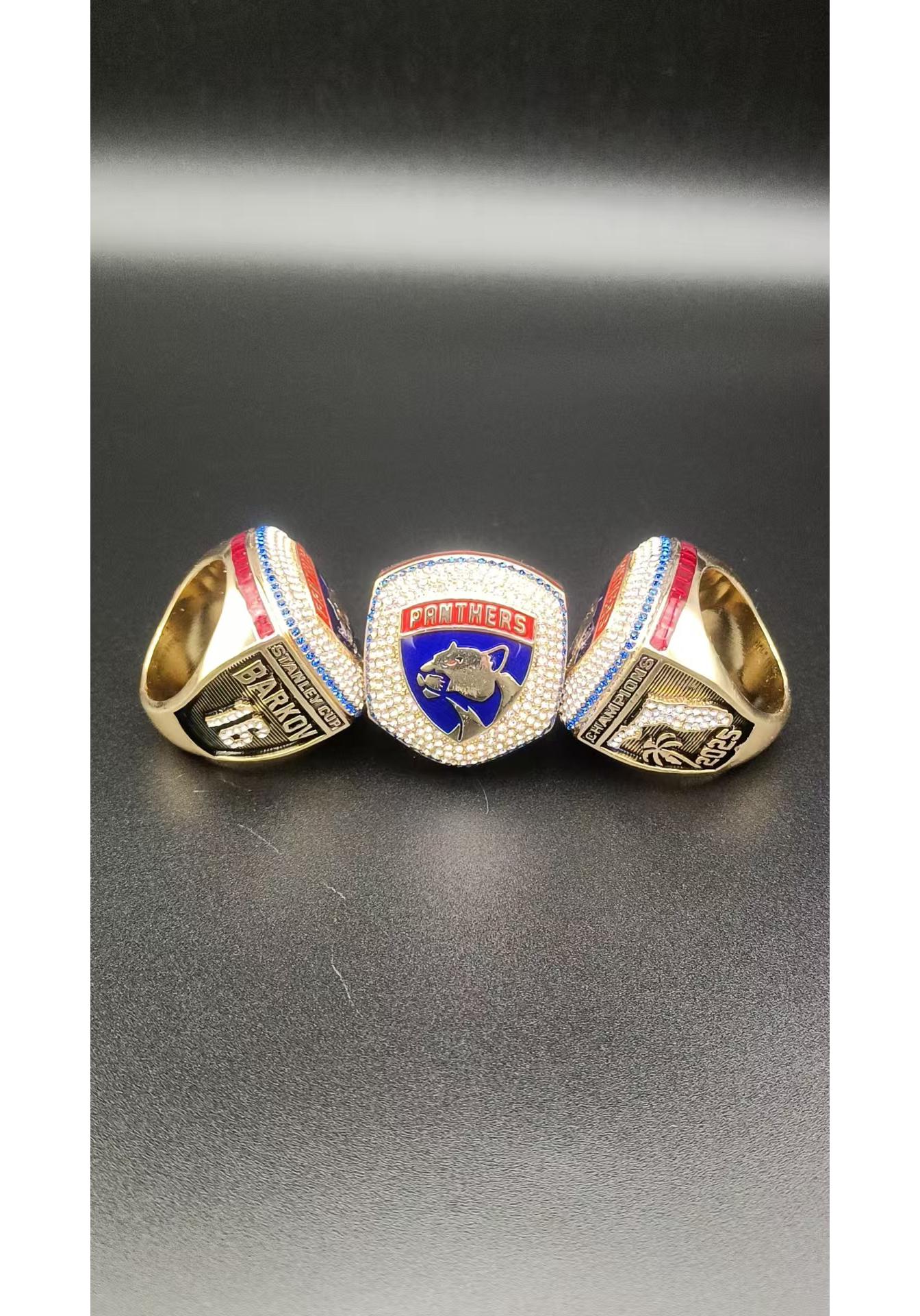 Florida Panthers 2024 Stanley Cup Championship Ring - New Style Size 11