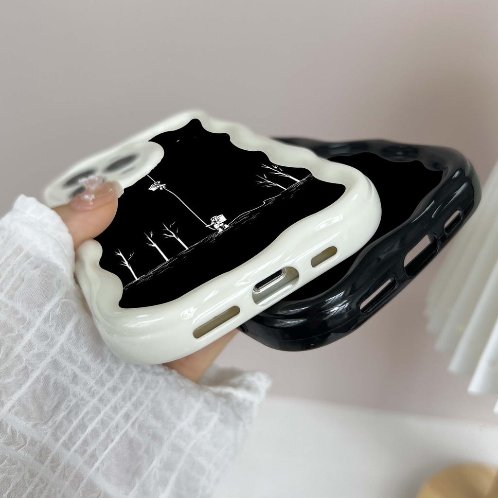 Ae97 Space Moon Astronaut Black Art Protective Phone Cases for Xiaomi PocoX5 F6 Redmi Note 13 12 11 Pro 13C 12C A3 Huawei Honor 90 Wave TPU Back Cover