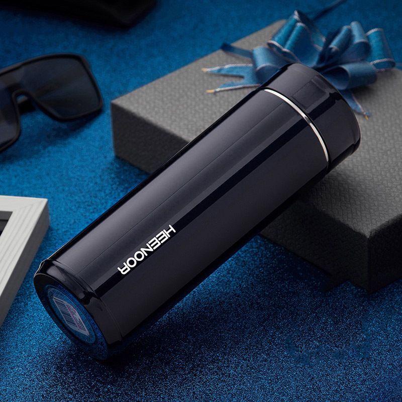 Heenoor Men s Stainless Steel Vacuum Flask with Filter