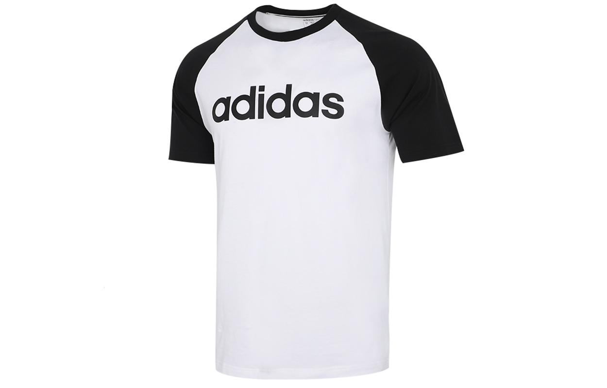 Adidas Neo T Shirts Men s White Crew Neck Moderate Straight Fit GP4898 XXXL