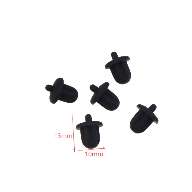 5/10Pcs Anti Dust Plugs Interface Dustproof Cover Silicone Rubber For 6.35mm Audio Jack PC DVD Microphone Socket Accessories