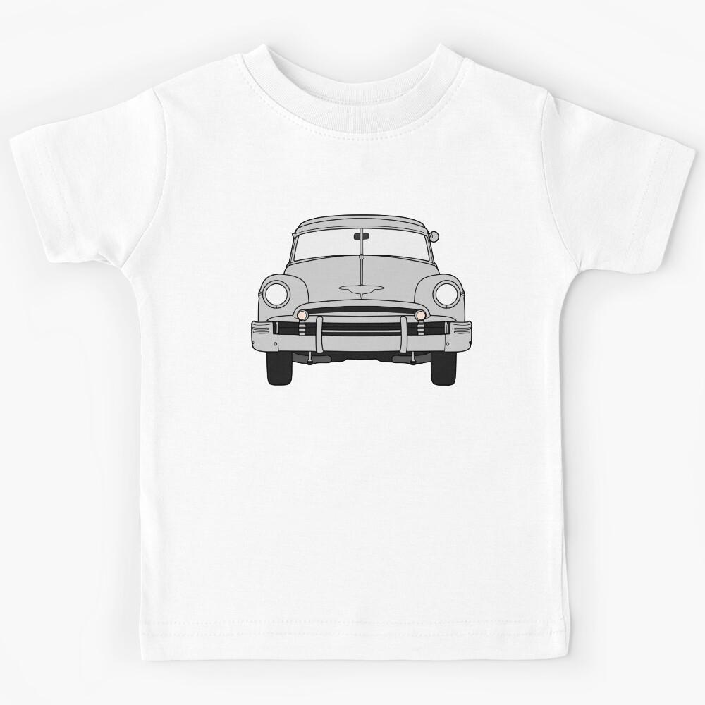 Chevy Styleline 1949-1952 silver color Kids T-Shirt 150