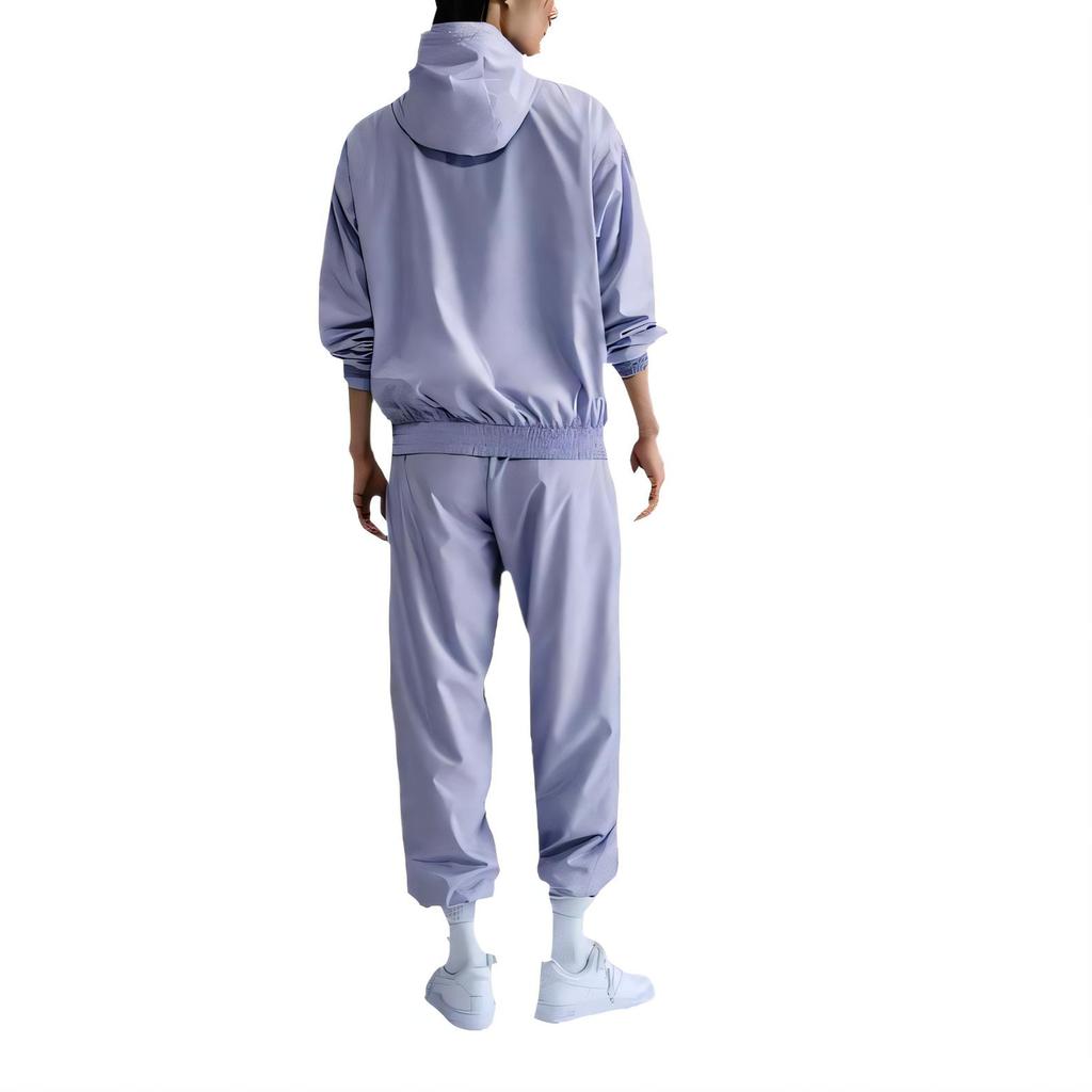 Nike Sportswear Classic Woven Comfortable Fashion Trendy Casual Solid Jacket Women Jacket Light-Purple Ice-White FV6298-533