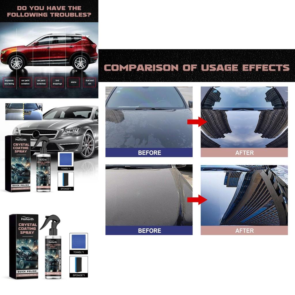 Hoogglans Homonth Keramische Coating Spray Voor Auto's Met Langdurige Bescherming En Glans