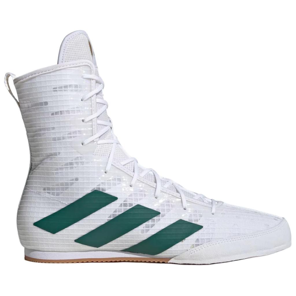 Adidas Box Hog 4 White Collegiate Green Unisex Sneakers Cloud-White Core-Black IH2731