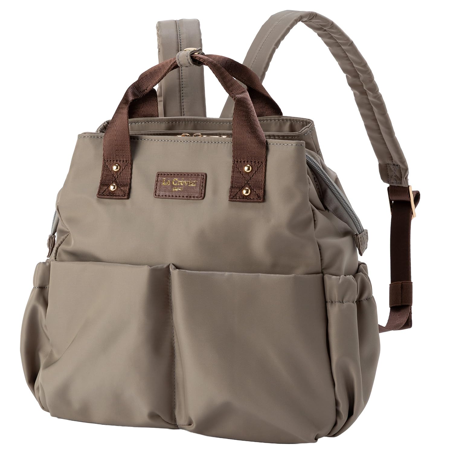 

VIVID HORN La Creviar Fiorano 2-Way Backpack, Large Capacity, Water-Repellent, Lightweight, for Outdoor Activities, Travel, Stylish for Men and