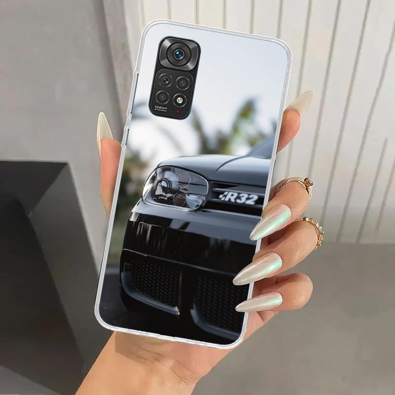 Cool MK4 MK5 Golf Car Phone Case for Xiaomi Redmi Note 15 14 14S 13 12S 12 Pro 11S 11 Plus 11T 11E 10S Soft Funda Print Shell Re
