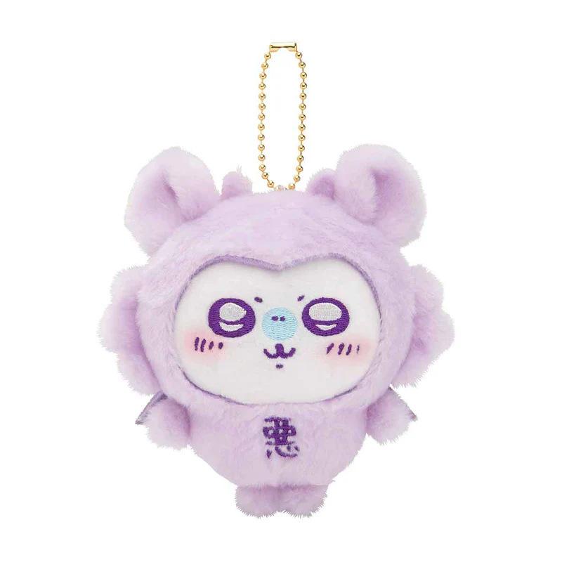 Cartoon Cute Chiikawa Good and Evil Series Pendant Hachiware Usagi Plush Doll Self-deprecating Bear Bag Pendant Plush Toy Gift