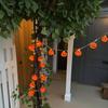 1PC 10/20 LED Halloween Pumpkin String Lights Battery Powered Indoor Decorative Lights For Party Door Window Festival Decoration