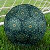 1pc Peacock Feather Theme Soccer Ball Football, Size 5, Lightweight PVC, Outdoor Training Soccer Ball,Gift C6565