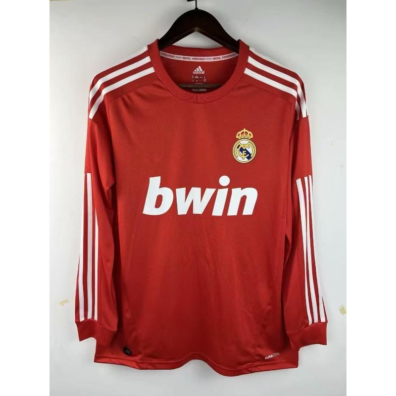 Source Direct Supply Retro Long-sleeved Jersey Real Madrid Barcelona Manchester United Juventus Liverpool Embroidery Sports Ball