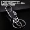 [RemarksJapan] Keychain Car Carabiner Ring Stylish Key Case Men's Black